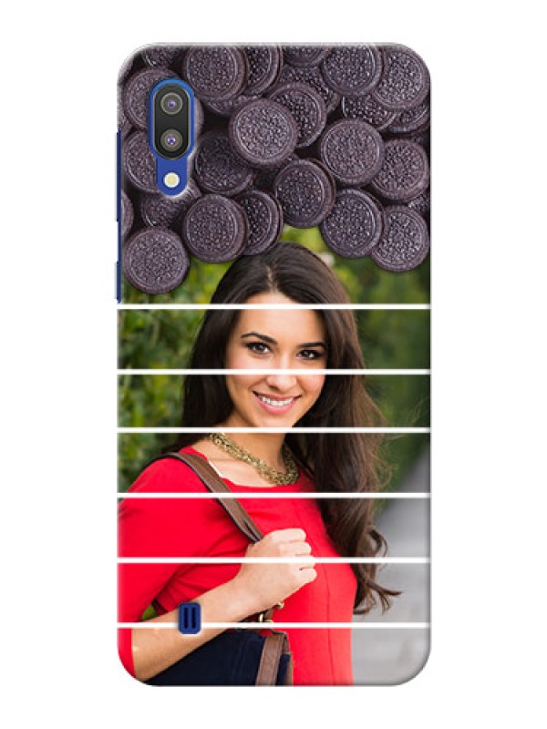 Custom Samsung Galaxy M10 Custom Mobile Covers with Oreo Biscuit Design