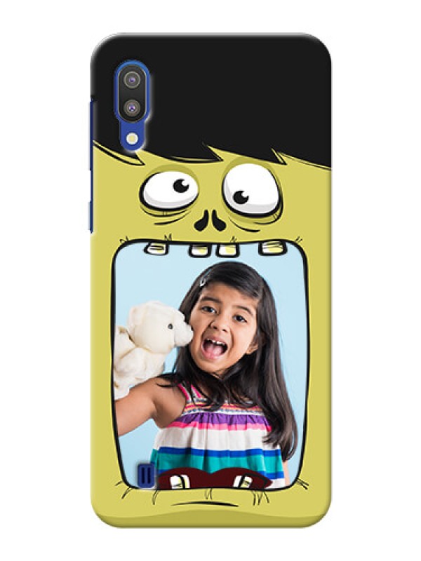 Custom Samsung Galaxy M10 Mobile Covers: Cartoon monster back case Design
