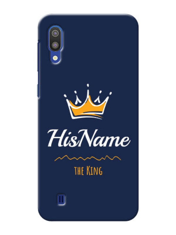 Custom Galaxy M10 King Phone Case with Name