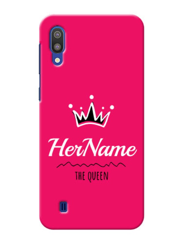 Custom Galaxy M10 Queen Phone Case with Name