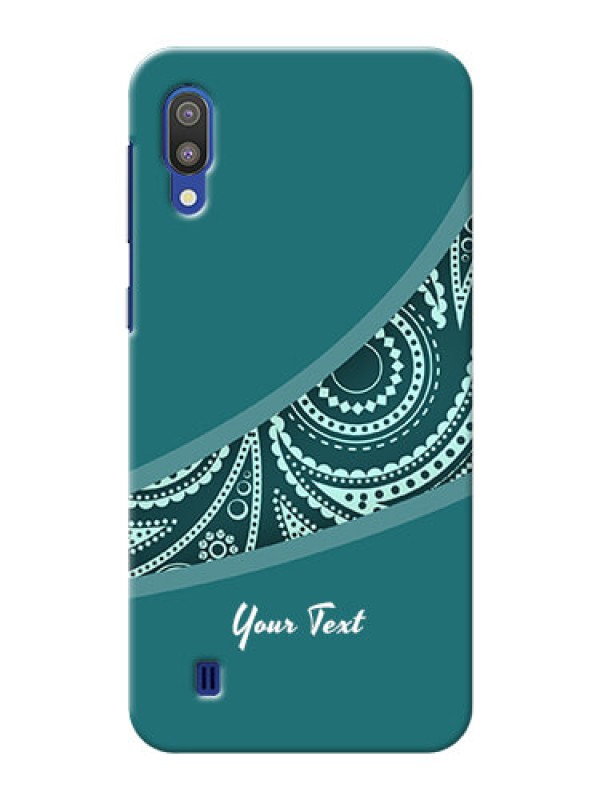 Custom Galaxy M10 Custom Phone Covers: semi visible floral Design