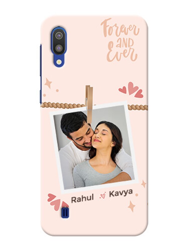 Custom Galaxy M10 Phone Back Covers: Forever and ever love Design
