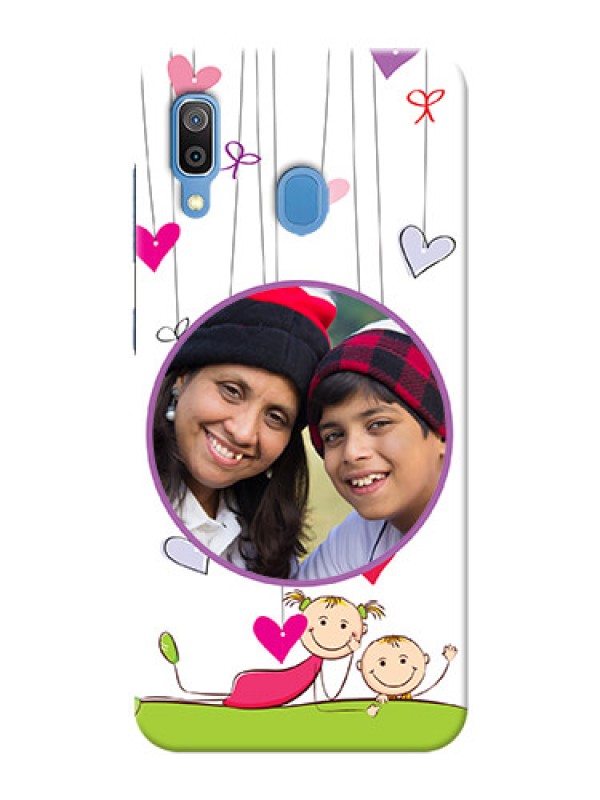 Custom Samsung Galaxy M10s Mobile Cases: Cute Kids Phone Case Design