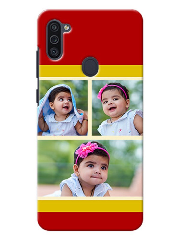 Custom Galaxy M11 mobile phone cases: Multiple Pic Upload Design