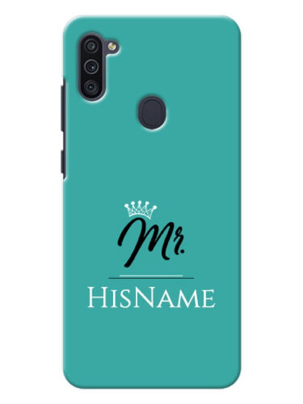 Custom Galaxy M11 Custom Phone Case Mr with Name