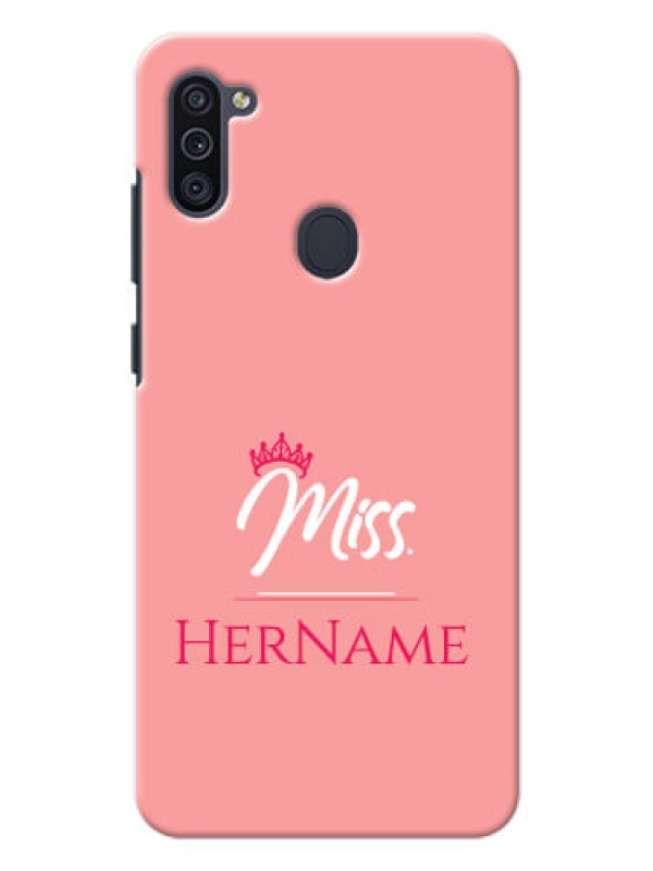 Custom Galaxy M11 Custom Phone Case Mrs with Name