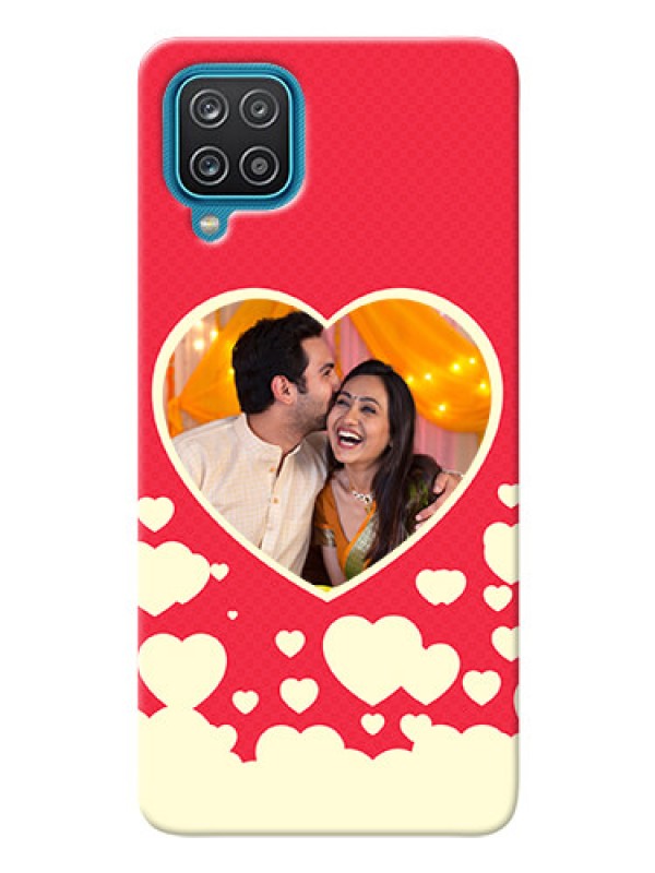Custom Galaxy M12 Phone Cases: Love Symbols Phone Cover Design