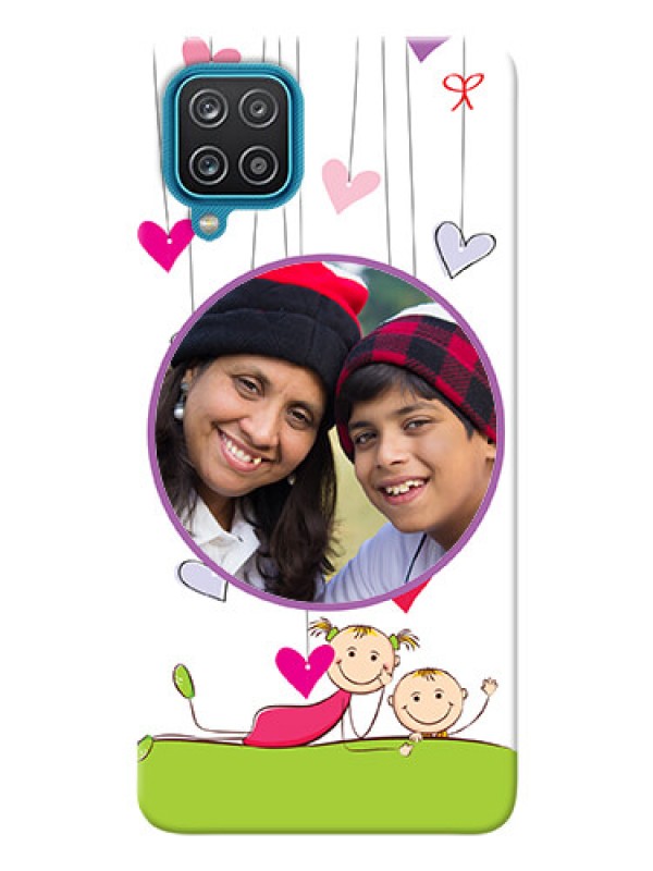 Custom Galaxy M12 Mobile Cases: Cute Kids Phone Case Design