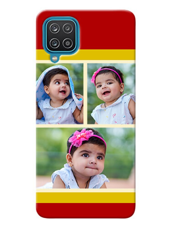 Custom Galaxy M12 mobile phone cases: Multiple Pic Upload Design