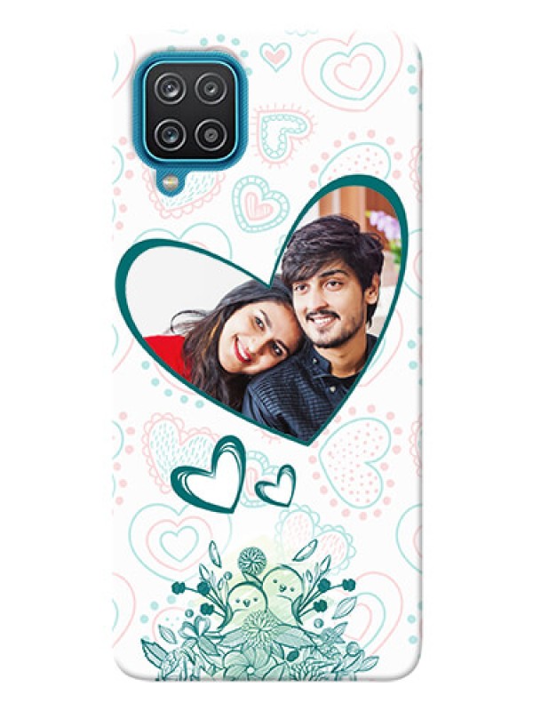 Custom Galaxy M12 Personalized Mobile Cases: Premium Couple Design