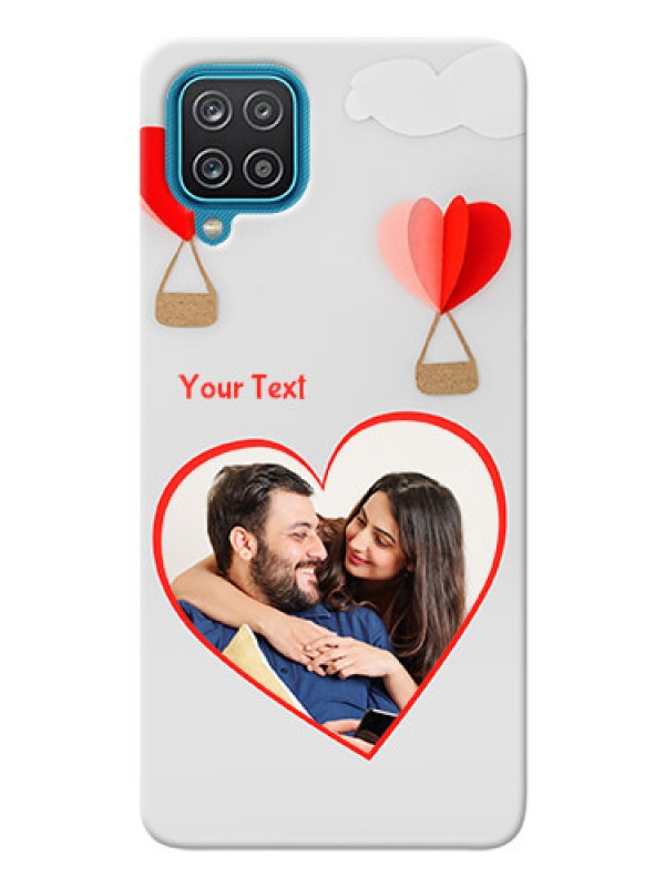 Custom Galaxy M12 Phone Covers: Parachute Love Design