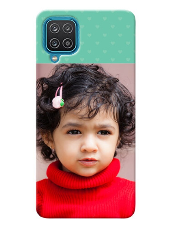 Custom Galaxy M12 mobile cases online: Lovers Picture Design