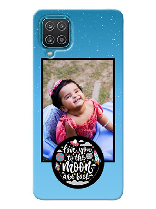 Custom Galaxy M12 Phone Covers: Wave Pattern Colorful Design