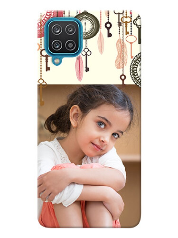 Custom Galaxy M12 Phone Back Covers: Boho Style Design