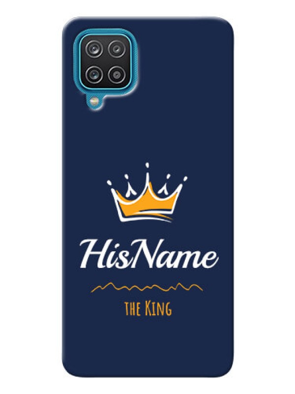 Custom Galaxy M12 King Phone Case with Name