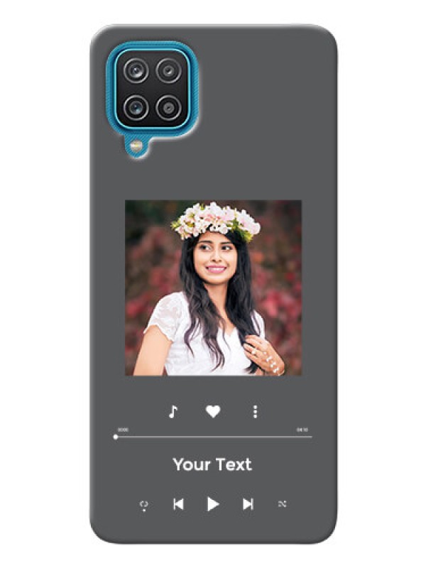 Custom Galaxy M12 Custom Mobile Case with Play The Music Design