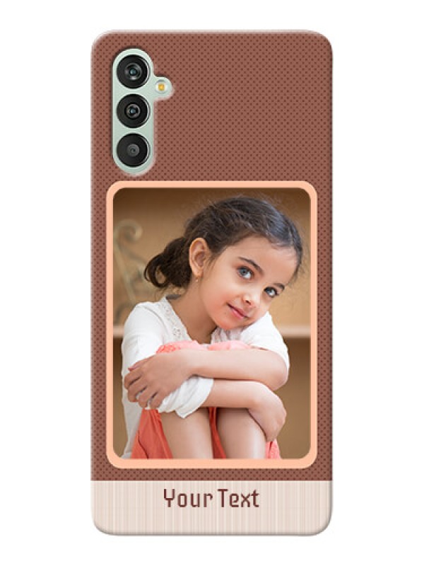Custom Galaxy M13 4G Phone Covers: Simple Pic Upload Design