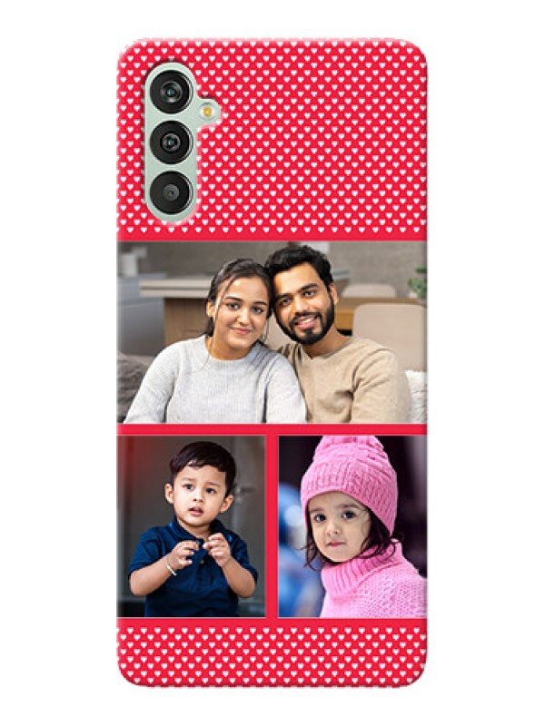 Custom Galaxy M13 4G mobile back covers online: Bulk Pic Upload Design