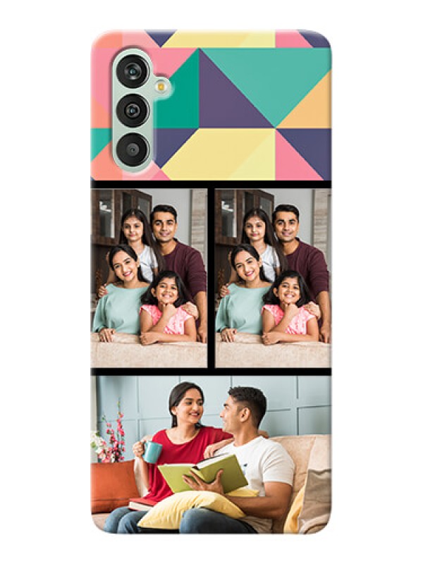 Custom Galaxy M13 4G personalised phone covers: Bulk Pic Upload Design