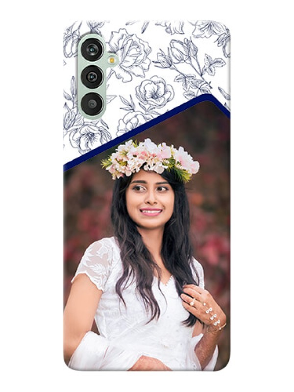 Custom Galaxy M13 4G Phone Cases: Premium Floral Design