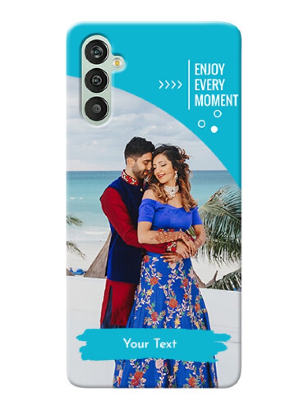 Custom Galaxy M13 4G Personalized Phone Covers: Happy Moment Design