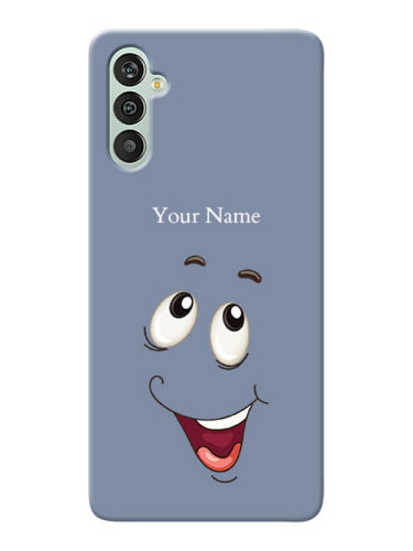 Custom Galaxy M13 4G Phone Back Covers: Laughing Cartoon Face Design
