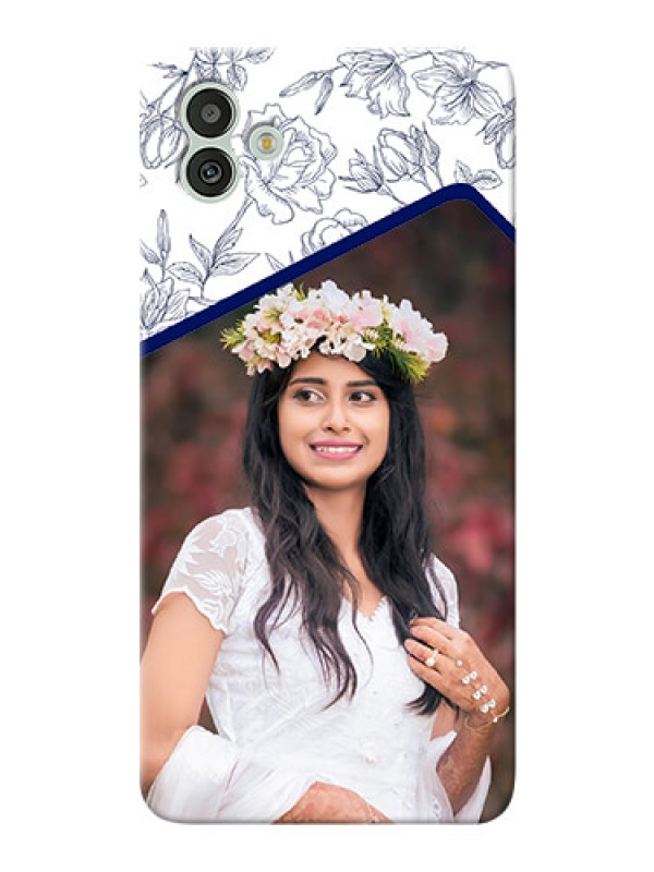 Custom Galaxy M13 5G Phone Cases: Premium Floral Design