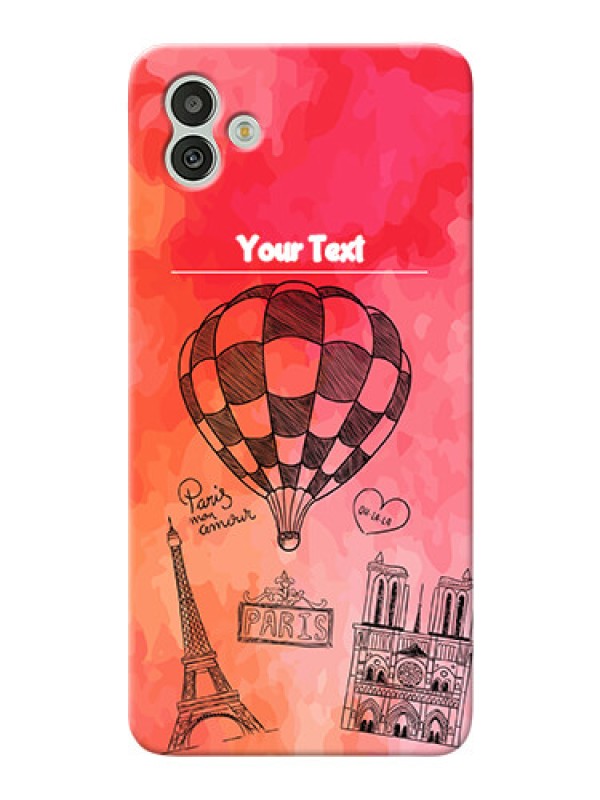 Custom Galaxy M13 5G Personalized Mobile Covers: Paris Theme Design