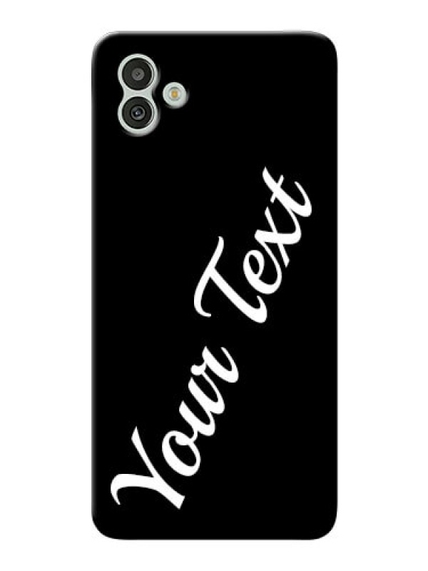 Custom Galaxy M13 5G Custom Mobile Cover with Your Name