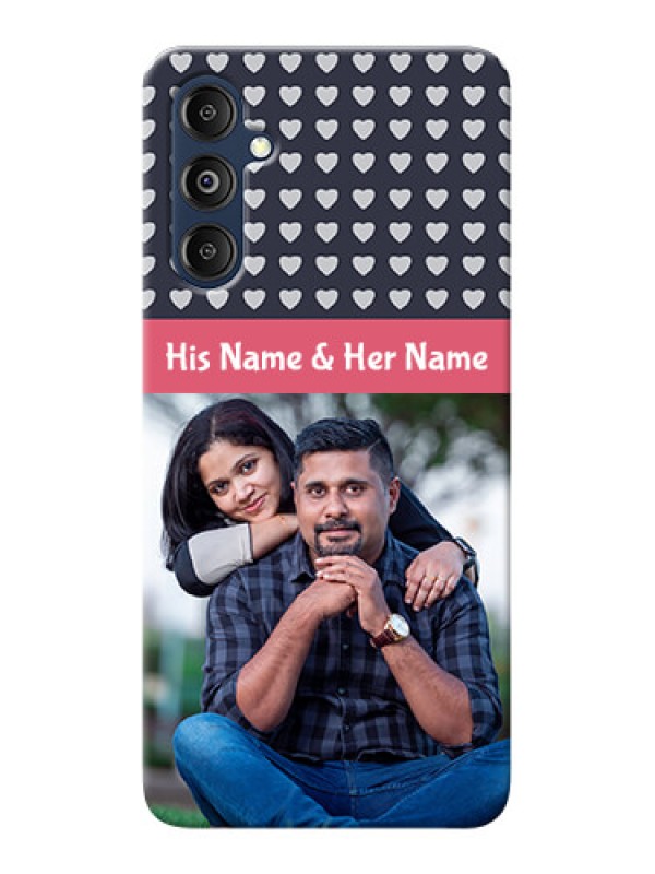 Custom Galaxy M14 4G Custom Mobile Case with Love Symbols Design