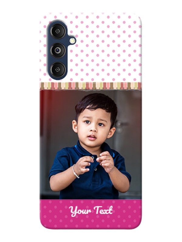 Custom Galaxy M14 4G custom mobile cases: Cute Girls Cover Design