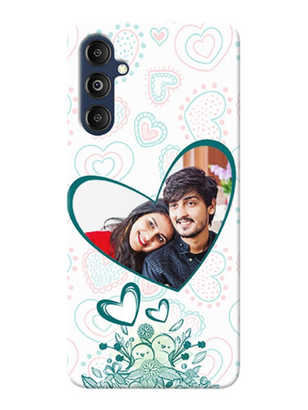 Custom Galaxy M14 4G Personalized Mobile Cases: Premium Couple Design