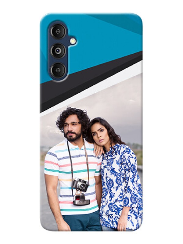 Custom Galaxy M14 4G Back Covers: Simple Pattern Photo Upload Design