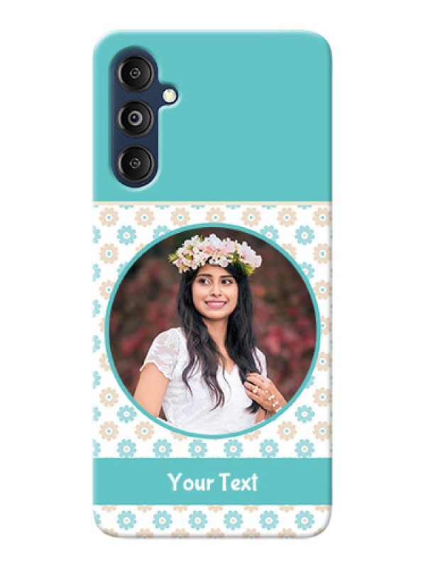 Custom Galaxy M14 4G Custom Mobile Back Covers: Beautiful Flowers Design