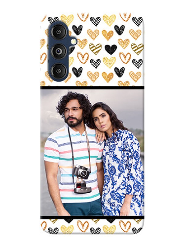 Custom Galaxy M14 4G Personalized Mobile Cases: Love Symbol Design