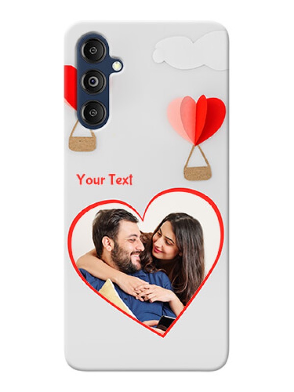 Custom Galaxy M14 4G Phone Covers: Parachute Love Design