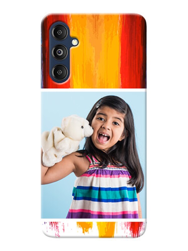 Custom Galaxy M14 4G custom phone covers: Multi Color Design