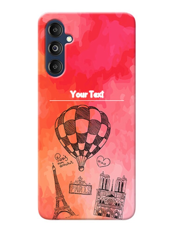 Custom Galaxy M14 4G Personalized Mobile Covers: Paris Theme Design