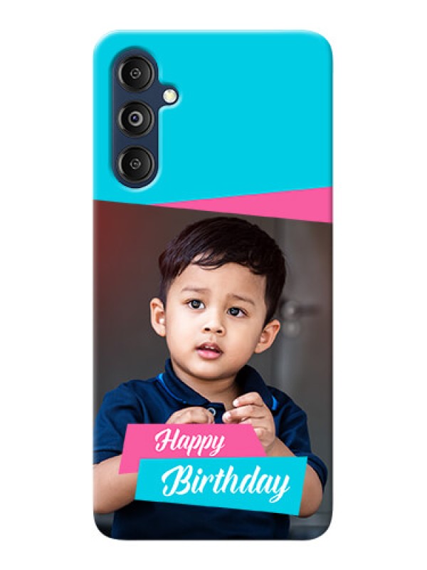 Custom Galaxy M14 4G Mobile Covers: Image Holder with 2 Color Design