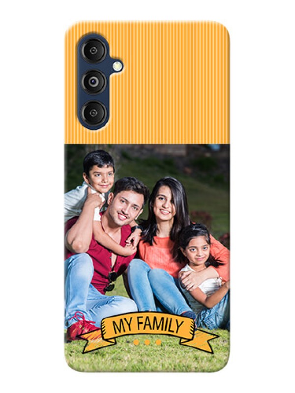 Custom Galaxy M14 4G Personalized Mobile Cases: My Family Design