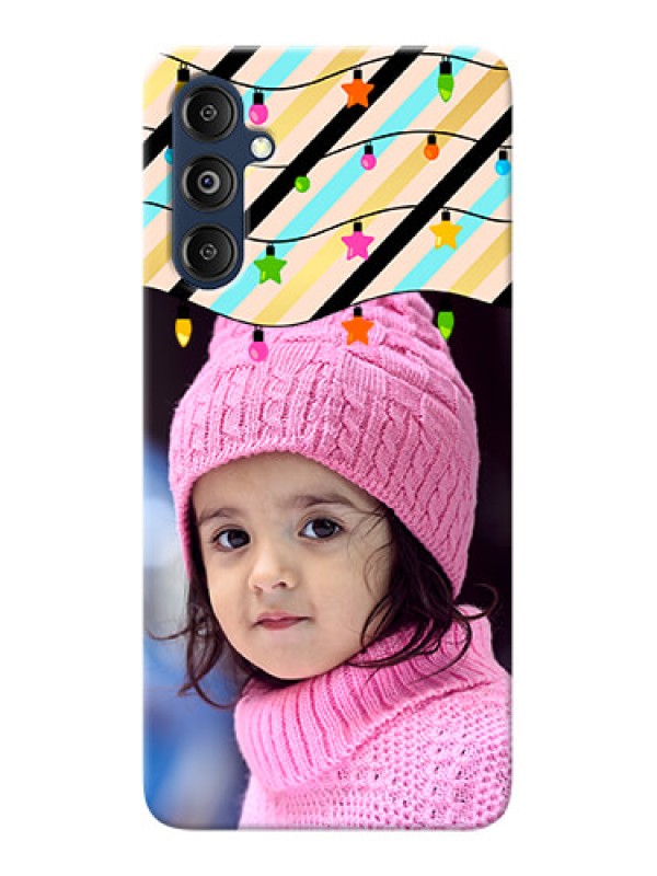 Custom Galaxy M14 4G Personalized Mobile Covers: Lights Hanging Design