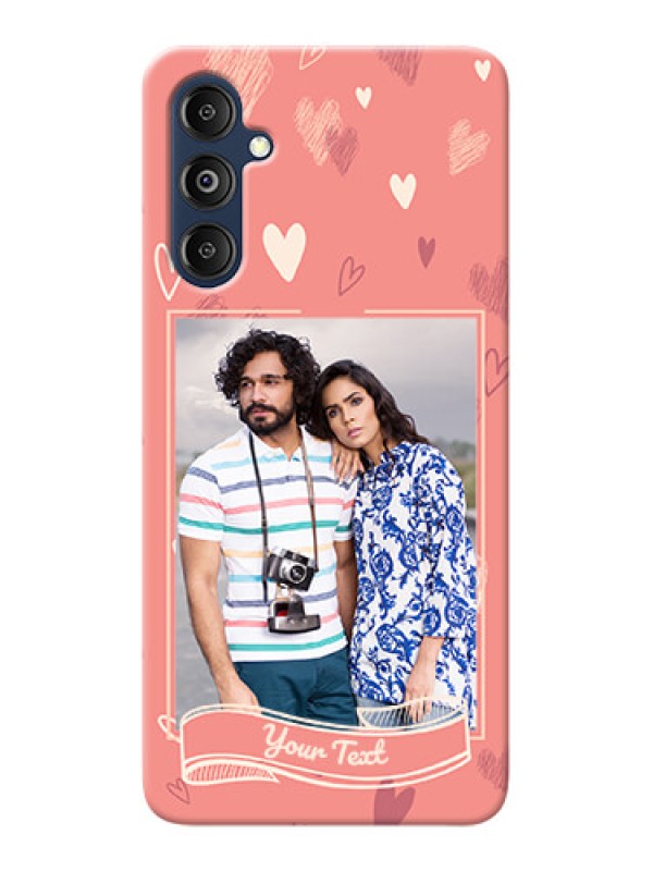 Custom Galaxy M14 4G custom mobile phone cases: love doodle art Design