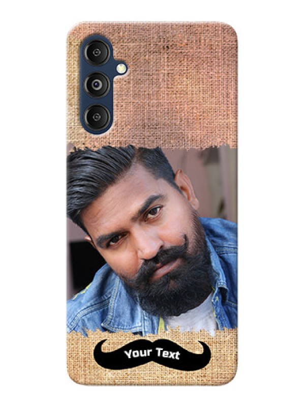 Custom Galaxy M14 4G Mobile Back Covers Online with Texture Design