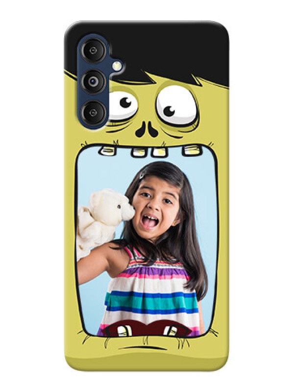 Custom Galaxy M14 4G Mobile Covers: Cartoon monster back case Design