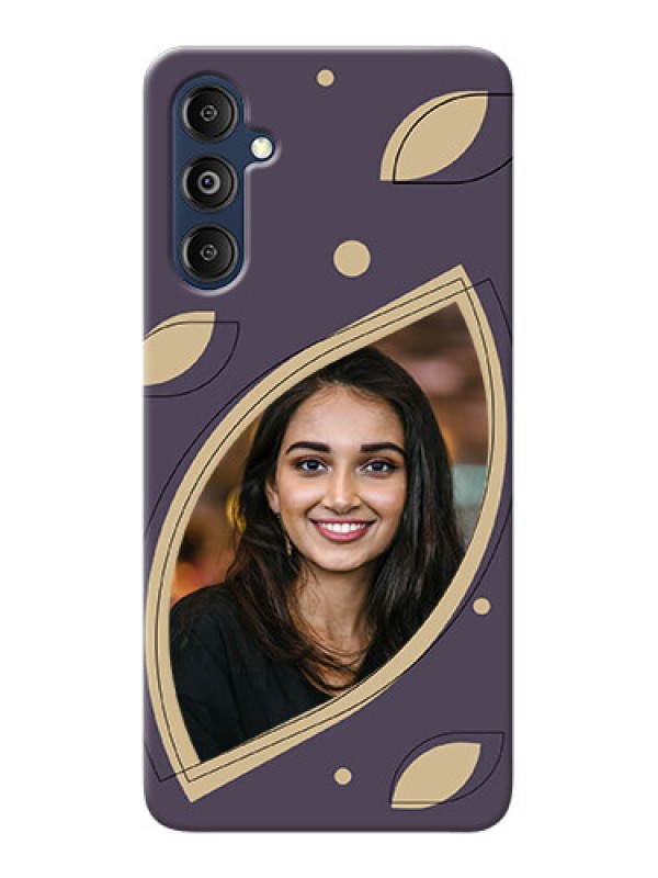 Custom Galaxy M14 4G Custom Mobile Case with Falling Leaf Design