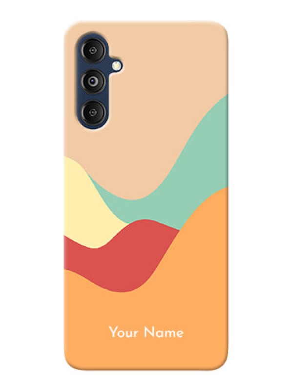 Custom Galaxy M14 4G Personalized Phone Case with Ocean Waves Multiwithcolour Design