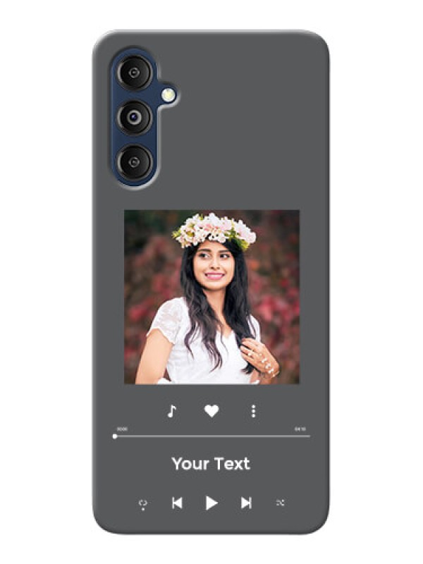 Custom Galaxy M14 4G Custom Mobile Case with Play The Music Design