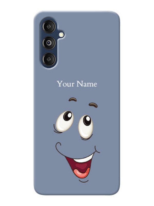 Custom Galaxy M14 4G Photo Printing on Case with Laughing Cartoon Face Design