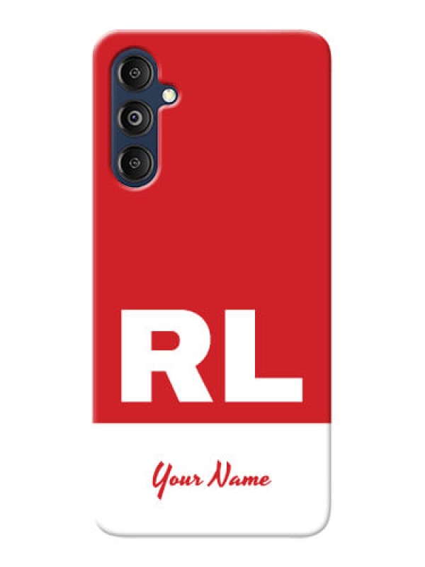 Custom Galaxy M14 4G Personalized Phone Case with dual tone custom text Design