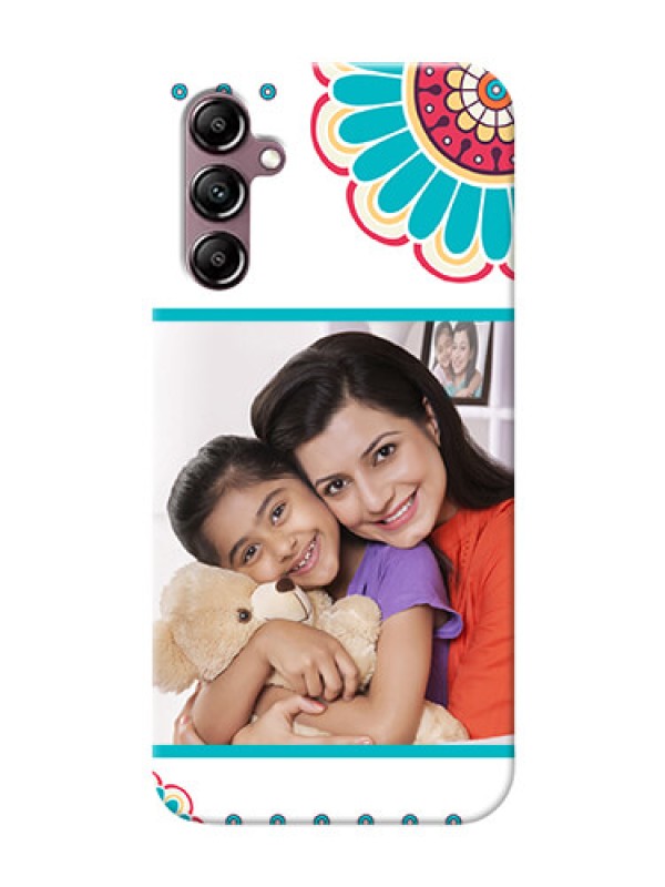 Custom Galaxy M14 5G custom mobile phone cases: Flower Design